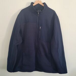 Swiss Tech Jacket Men's Big and Tall Size 3XLT Blue Pockets